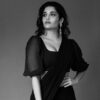 Ritika Singh looks great in an all-black dress