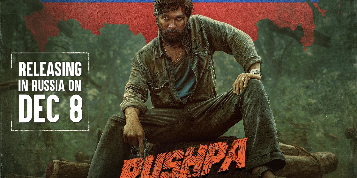 Pushpa The Rise releases on December 8 in Russia