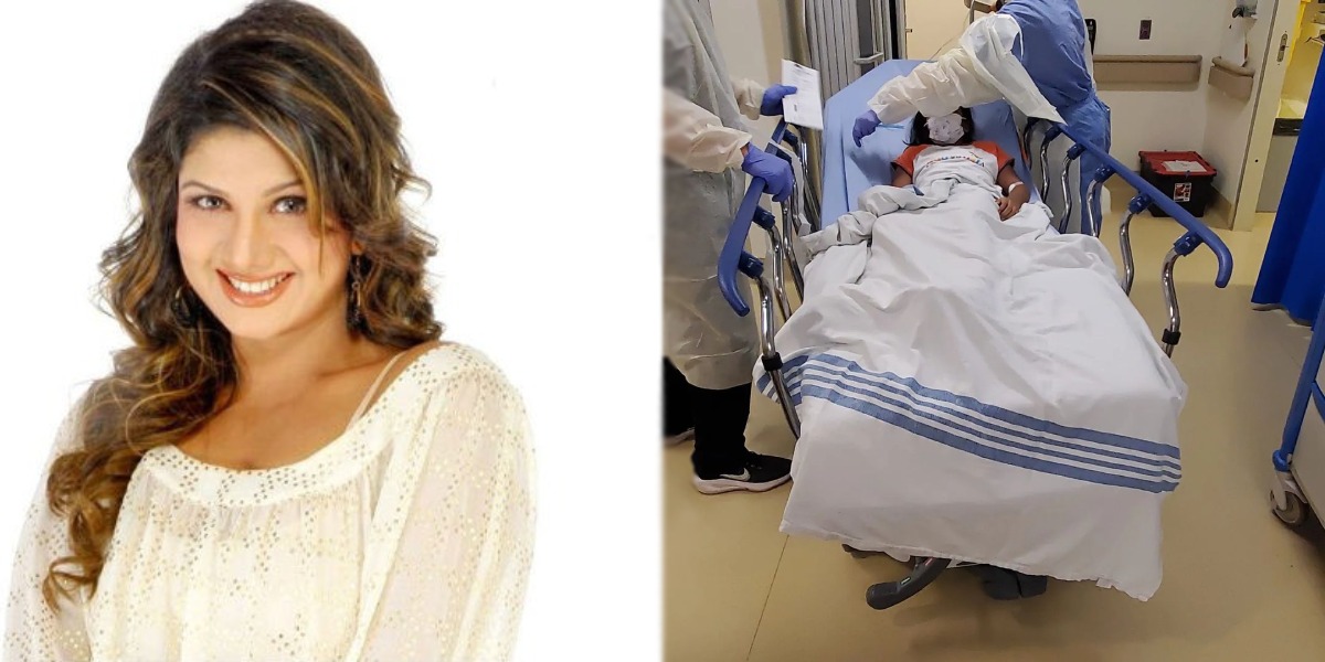 Actress Rambha's daughter hospitalized after the accident.