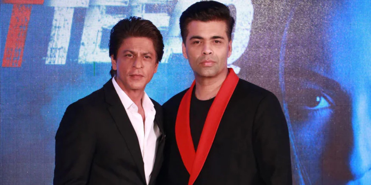 SRK and Karan during My Name is Khan