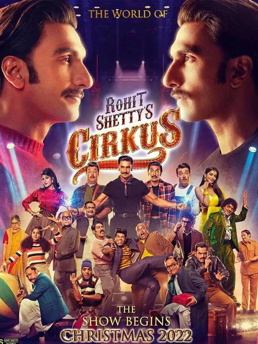 Ranveer Singh starrer Cirkus poster