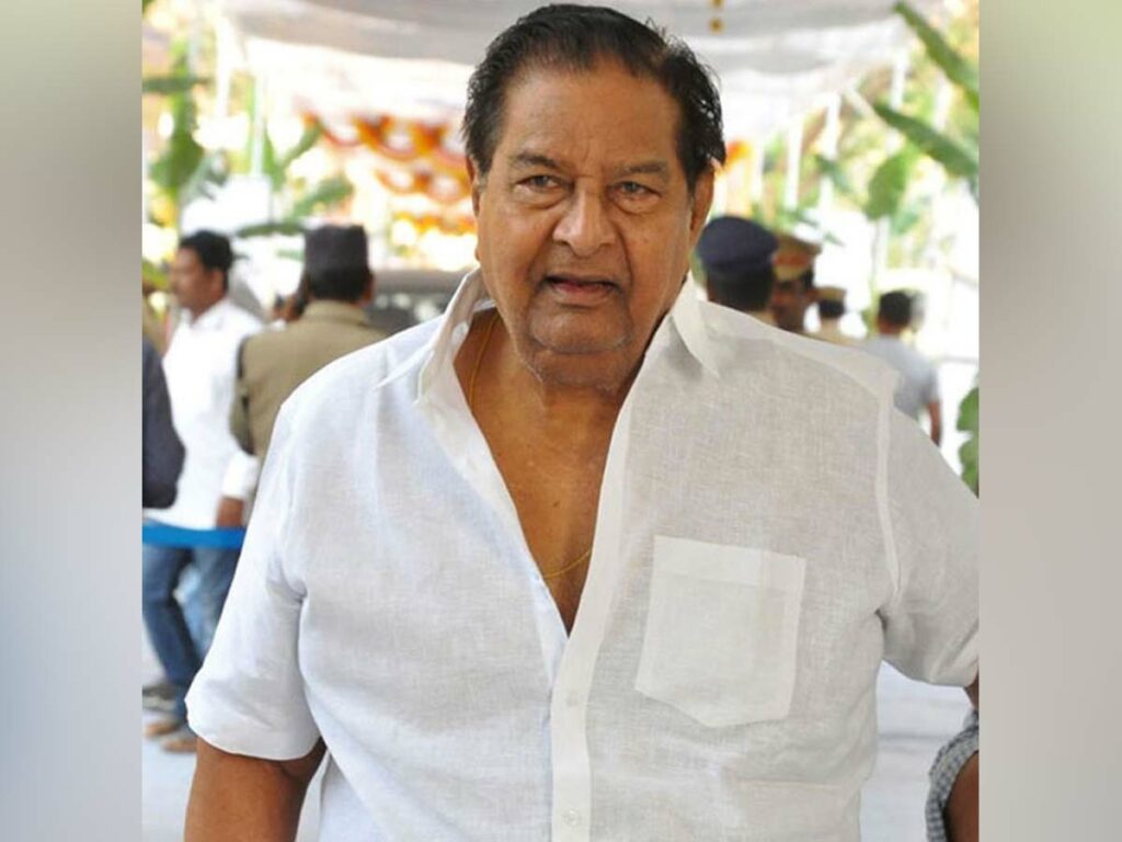 Kaikala Satyanarayana passed away today