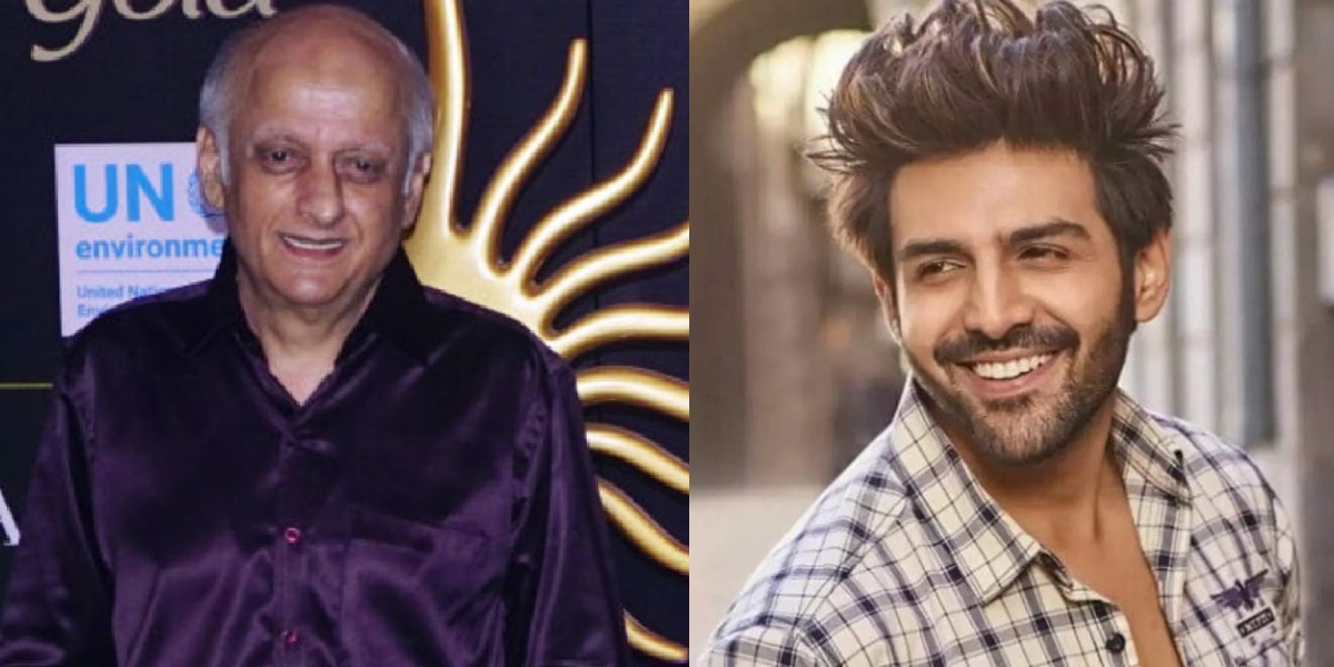 Mukhesh Bhatt and Kartik Aaryan