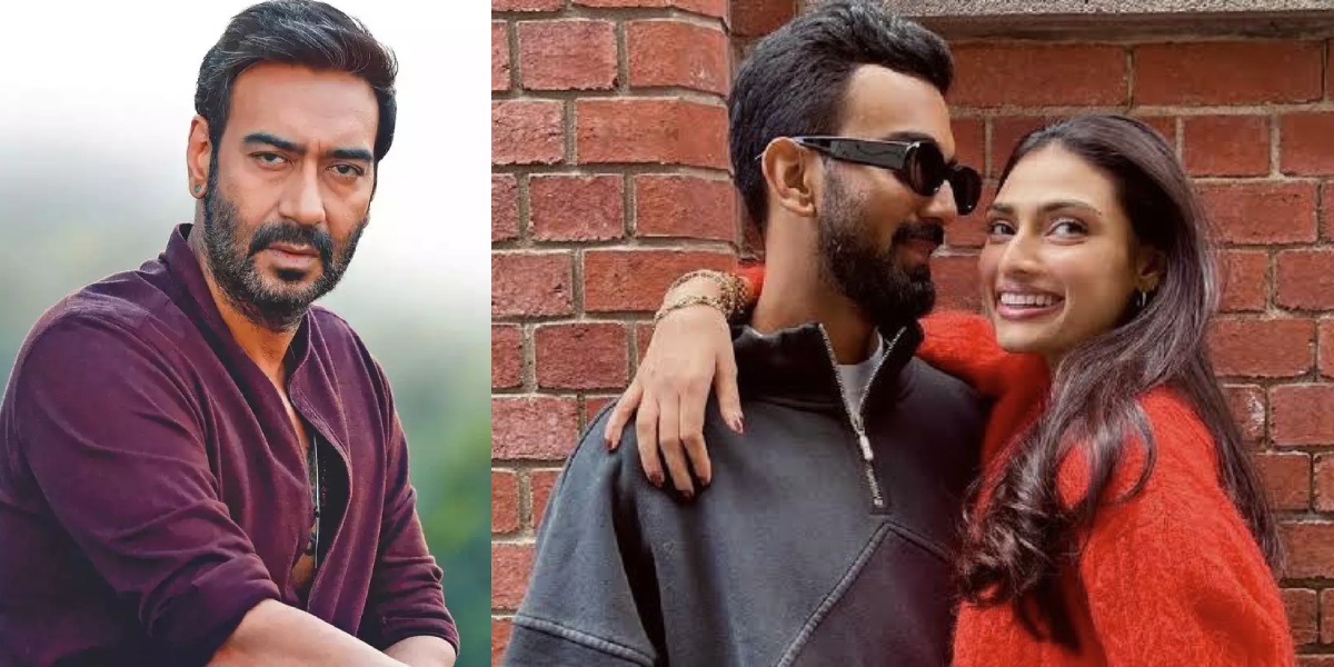 Ajay Devgn gives blessing to KL Rahul and Athiya Shetty