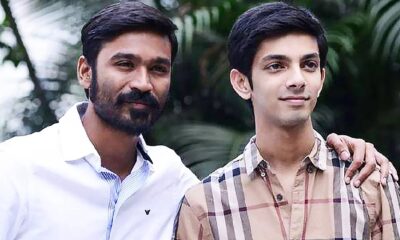Anirudh to give music in Dhanush's 50th movie