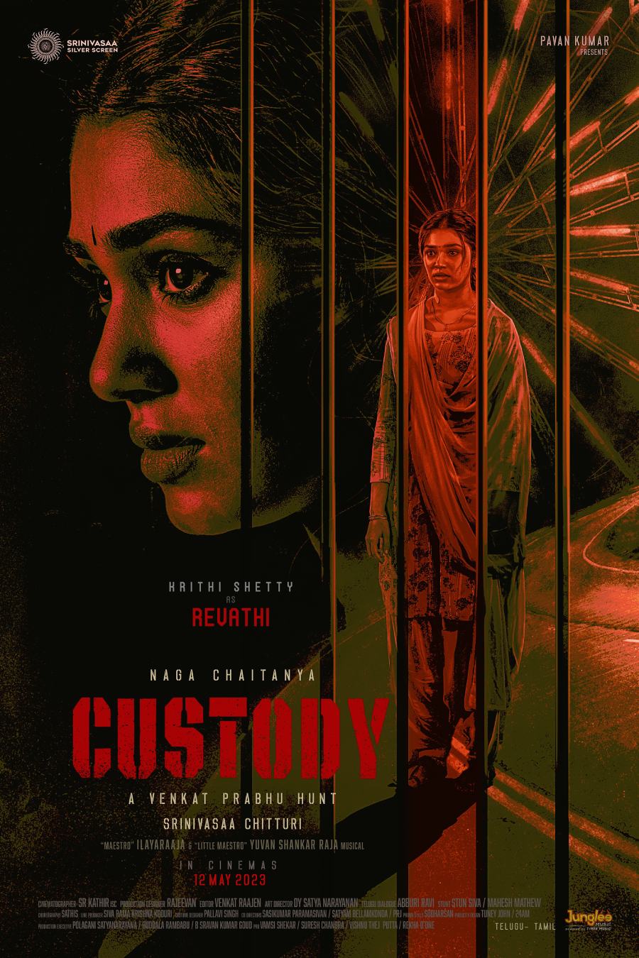 Krithi Shetty's look from Custody