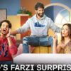 Shahid Kapoor promotes his upcoming show Farzi by giving Farzi gifts to Mira Rajput and Ishaan Khattar!