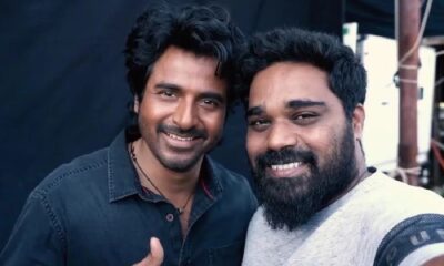 Sivakarthikeyan celebrates the 11 years of his career at the sets of 'Maaveeran'!